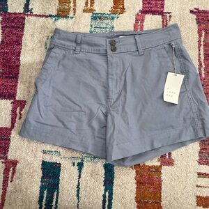 A New Day Gray Bermuda Shorts Relaxed Fit Cotton Blend